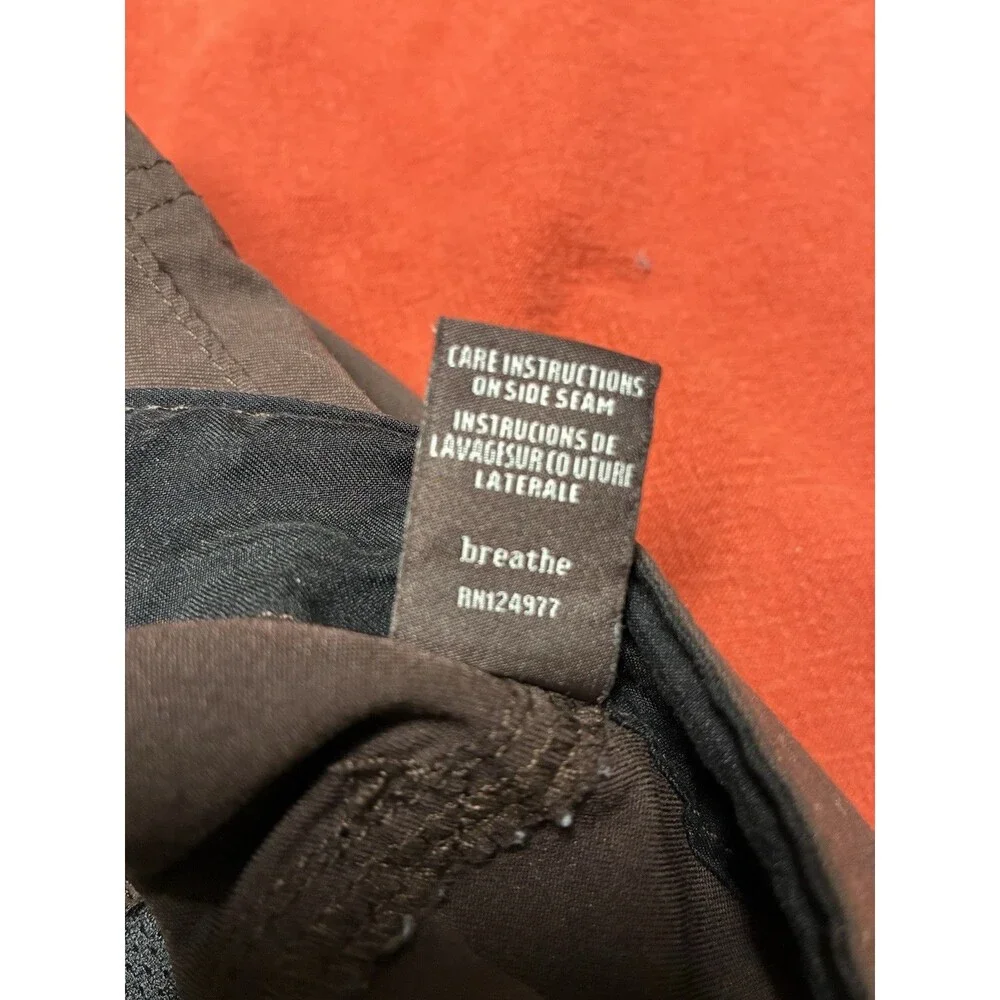 prAna Stretch Zion Cinch Pants Women’s Size 12 Dark Brown Outdoor Hiking